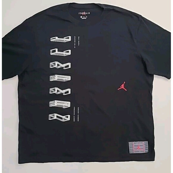 Air Jordan Legacy AJ11 Wavy Jumpman T Shirt Mens Size XL NWOT - Picture 1 of 9